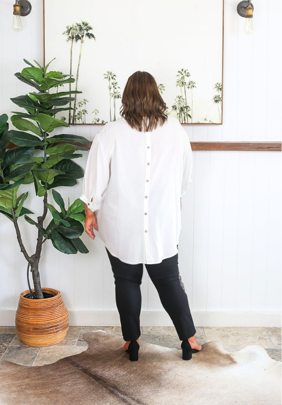 Halley Top White - Daisy’s Closet