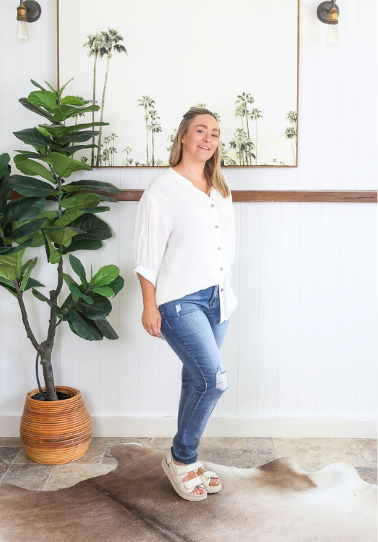 Halley Top White - Daisy’s Closet