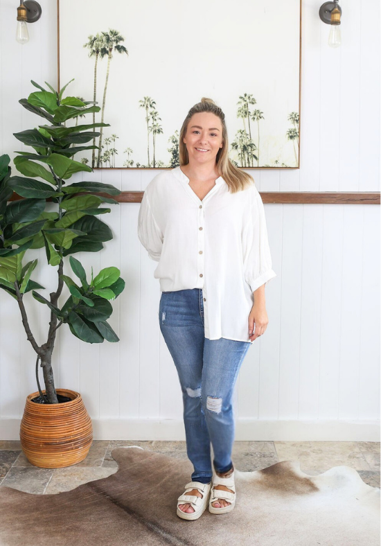 Halley Top White - Daisy’s Closet