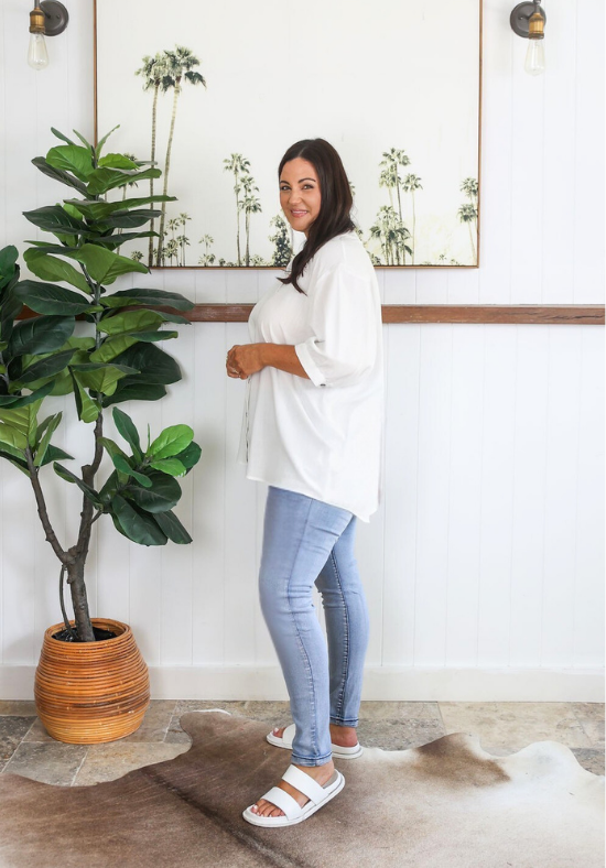 Halley Top White - Daisy’s Closet