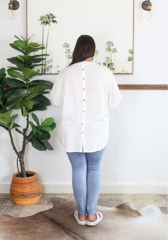 Halley Top White - Daisy’s Closet