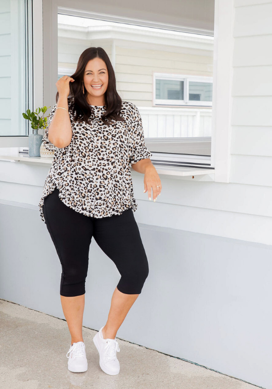 New Mila Top Light Leopard - Daisy’s Closet
