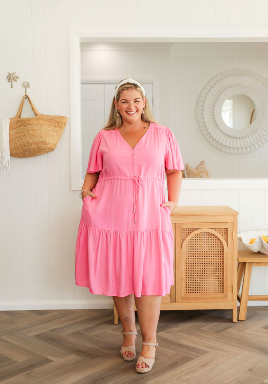 Tommy Dress Pink - Daisy’s Closet