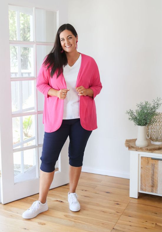 New Look Delta 3/4 Jeans Navy - Daisy’s Closet