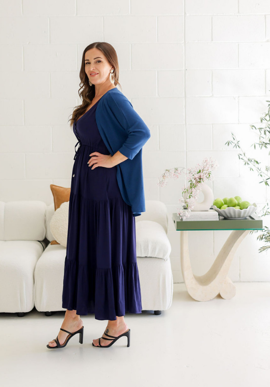 Elsie Shrug Navy - Daisy’s Closet