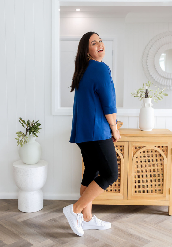 Elsie Shrug Navy - Daisy’s Closet