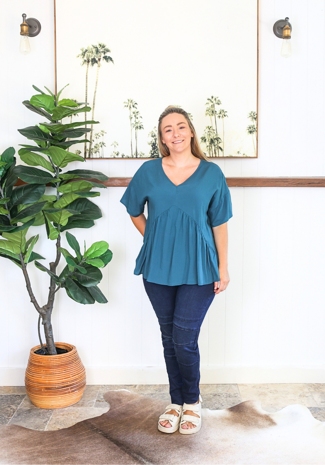 Remi Top Emerald Green - Daisy’s Closet