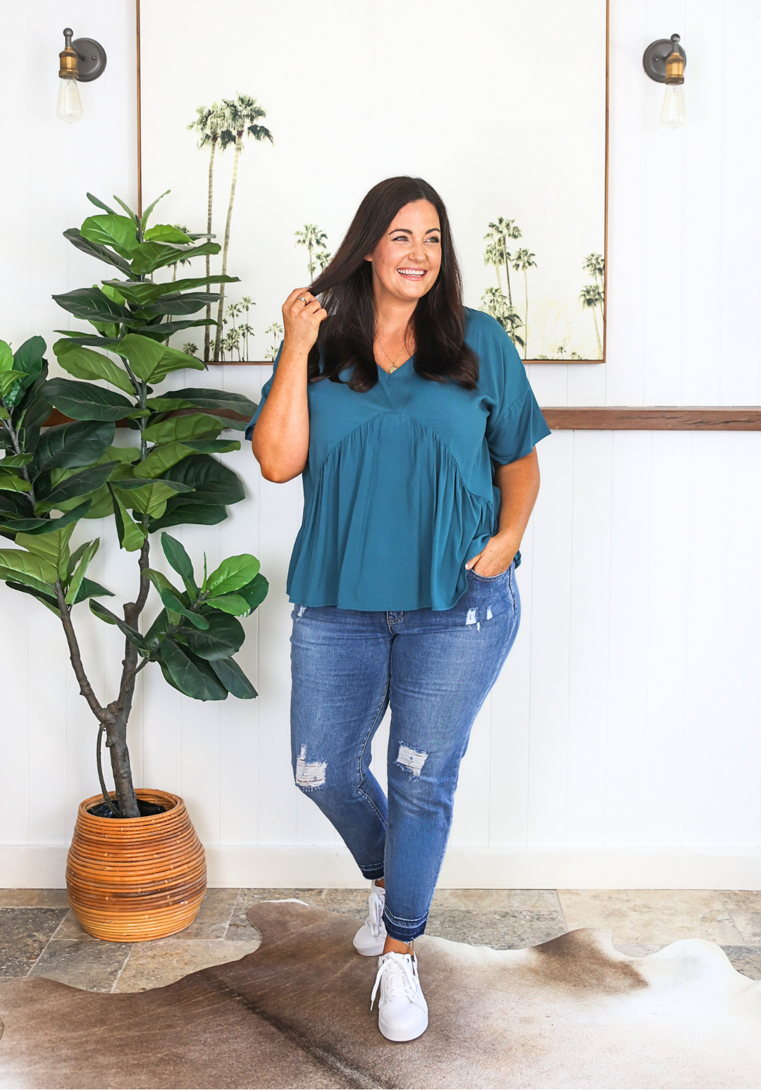 Remi Top Emerald Green - Daisy’s Closet