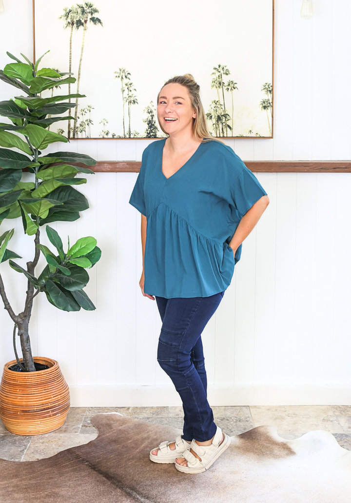 Remi Top Emerald Green - Daisy’s Closet