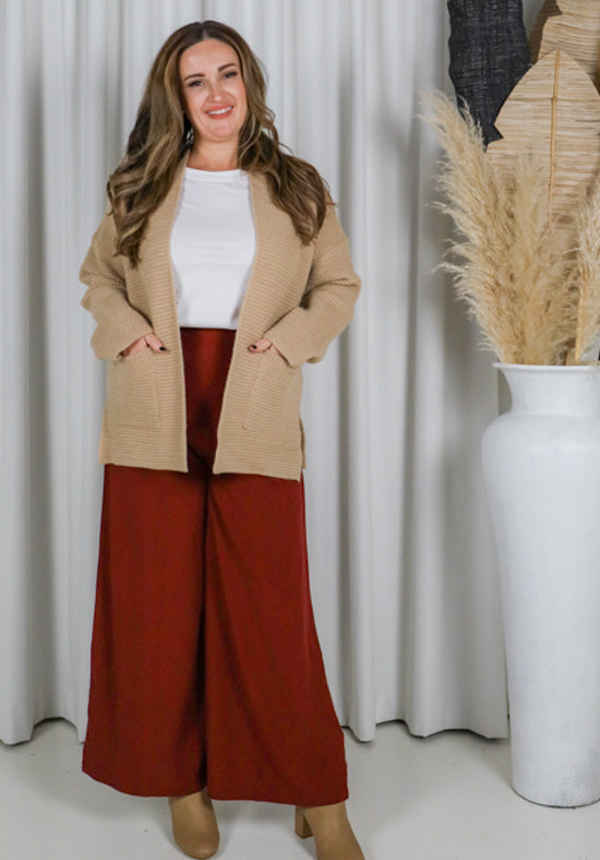 Lela Pants Maroon