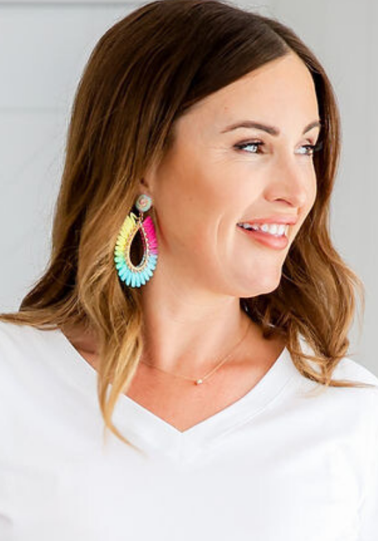 Lola Flamingo Earrings - Daisy’s Closet