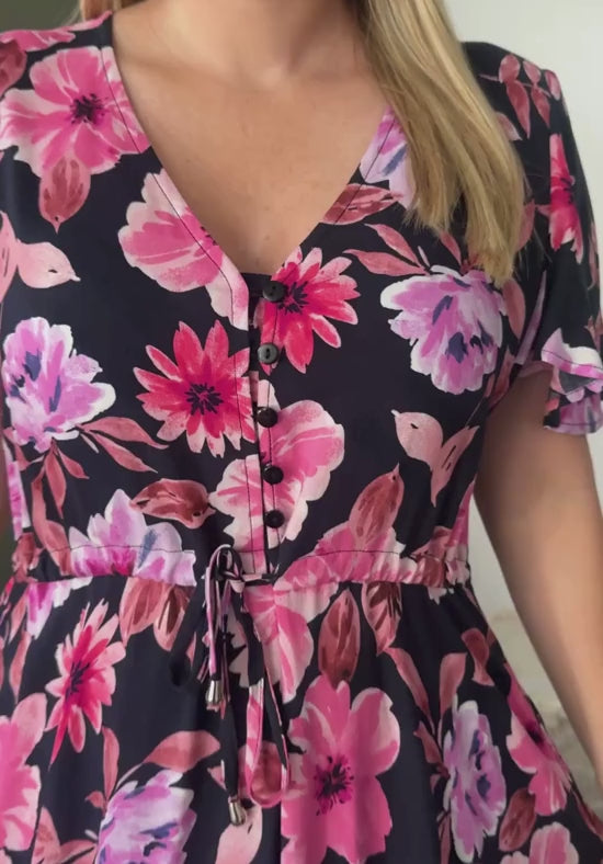 New Tommy Dress Pink Floral