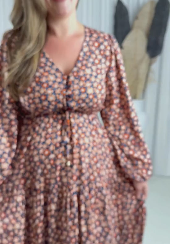 Junie Dress Daisybell Print