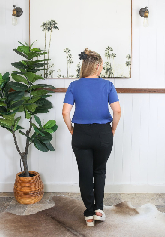 Delta Stretch Joggers Black - Daisy’s Closet