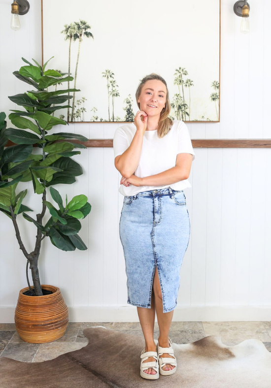 Drew Denim Skirt - Daisy’s Closet