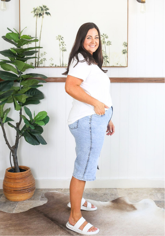 Drew Denim Skirt - Daisy’s Closet