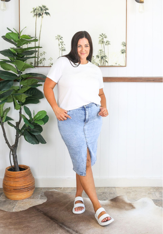 Drew Denim Skirt - Daisy’s Closet