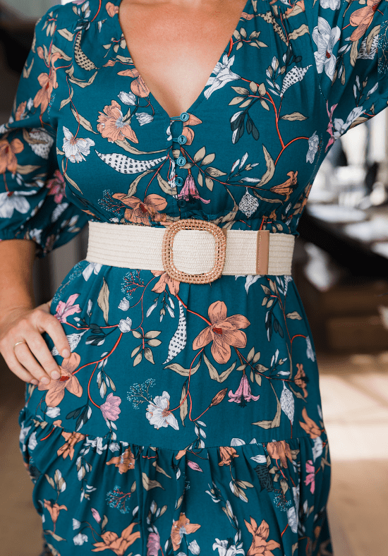 Bowie Cream Belt - Daisy’s Closet