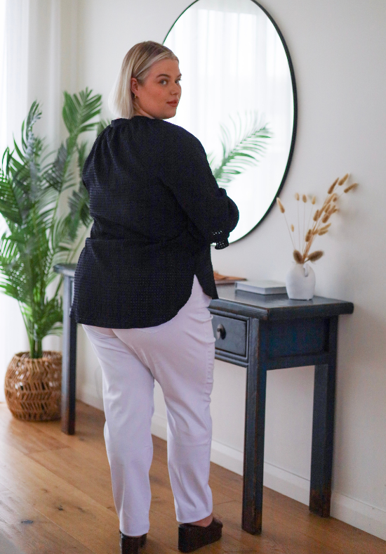 Jamilla Top Black - Daisy’s Closet