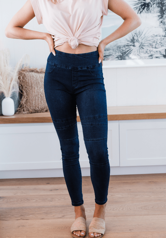 Delilah Jeans Dark Denim - Daisy’s Closet